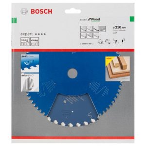 Bosch HM-Sägeblatt 210×2,4×30 Z40 2608644056 Expert for Wood, für Handkreissägen