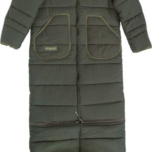 Carinthia Loden-Ansitzjacke mit Webpelz-Fußteil