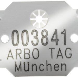 Arbo-Tag-Plättchen Standard, Beschriftung fix