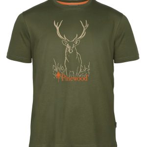 Pinewood T-Shirt Red Deer