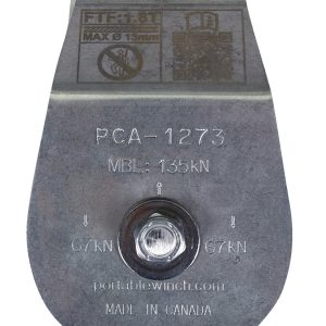 Portable Winch Umlenkrolle Double Portable Winch Umlenkrolle Double