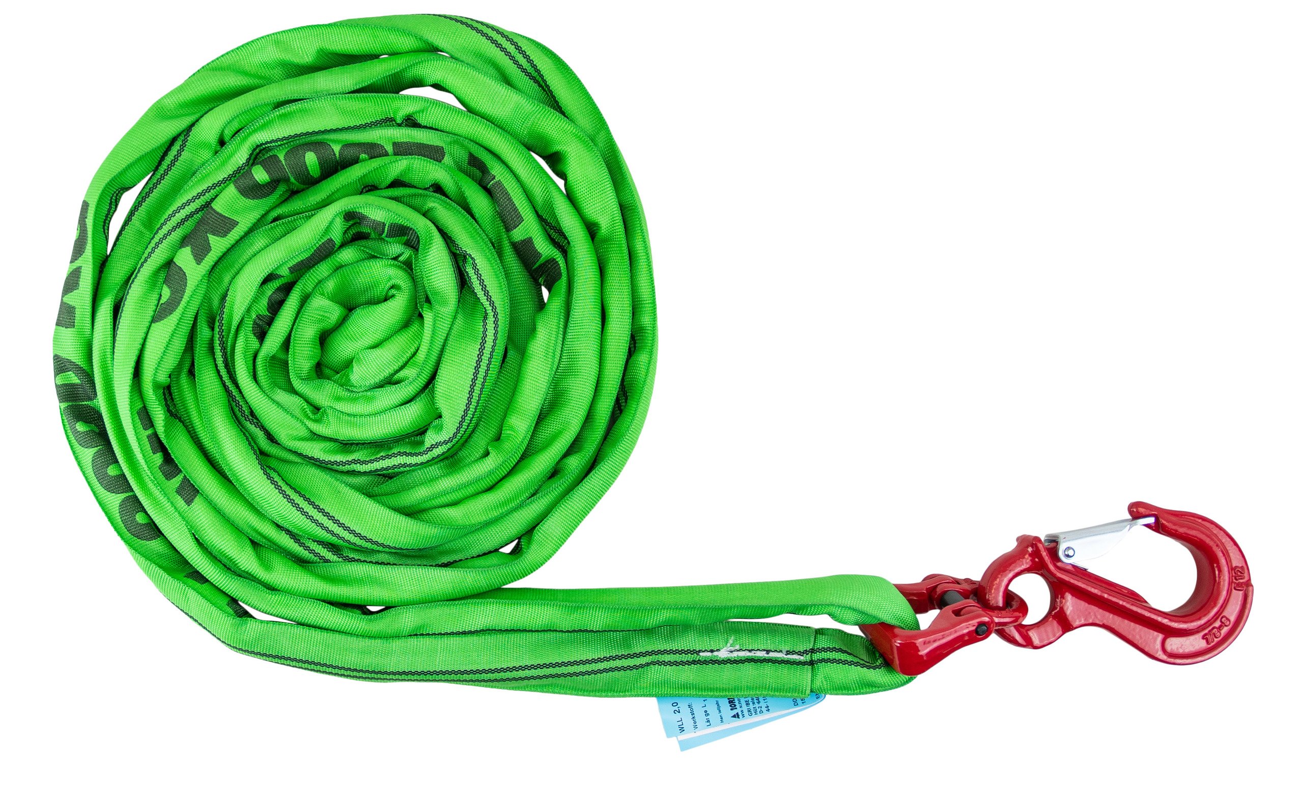 Polyester-Rundschlinge mit Sika-Haken