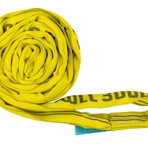 Polyester-Rundschlinge mit verstärktem Außenmantel Polyester-Rundschlinge mit verstärktem Außenmantel
