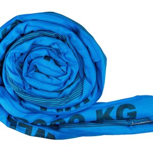 Polyester-Rundschlinge, 8 t, blau Polyester-Rundschlinge, 8 t, blau