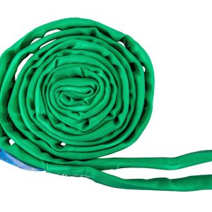 Polyester-Rundschlinge einlagig, 2 t, grün Polyester-Rundschlinge einlagig, 2 t, grün