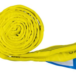 Polyester-Rundschlinge einlagig, 3 t, gelb Polyester-Rundschlinge einlagig, 3 t, gelb