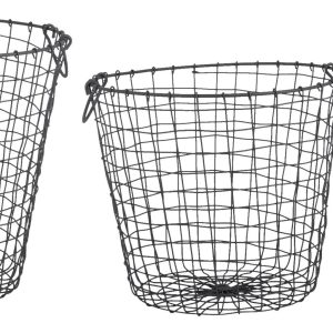 Drahtkörbe rund 3er-Set Drahtkörbe rund 3er-Set