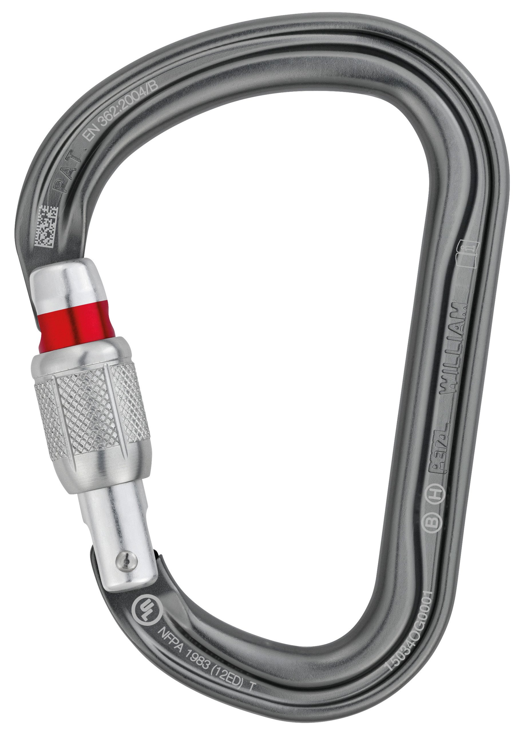 Petzl Karabiner William Screw-Lock