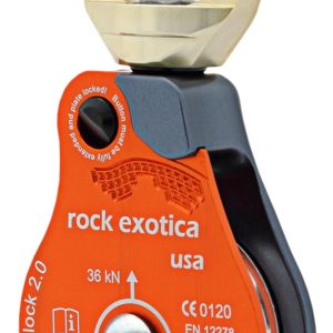 Rock Exotica Seilrolle Omni Block 2,0″ Single, EN 12278