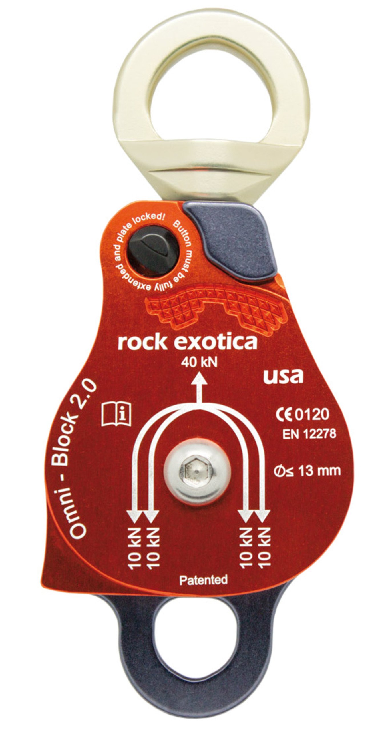 Rock Exotica Seilrolle Omni Block 2,0" Double