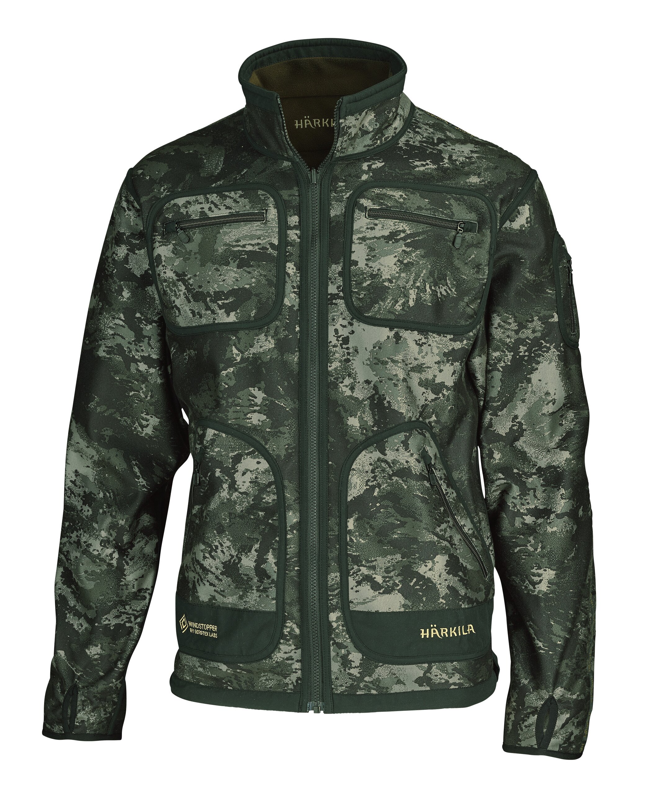 Härkila Fleecejacke Kamko Noctyx WSP, wendbar