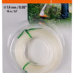Stihl Mähfaden rund, grau 1,4 mm