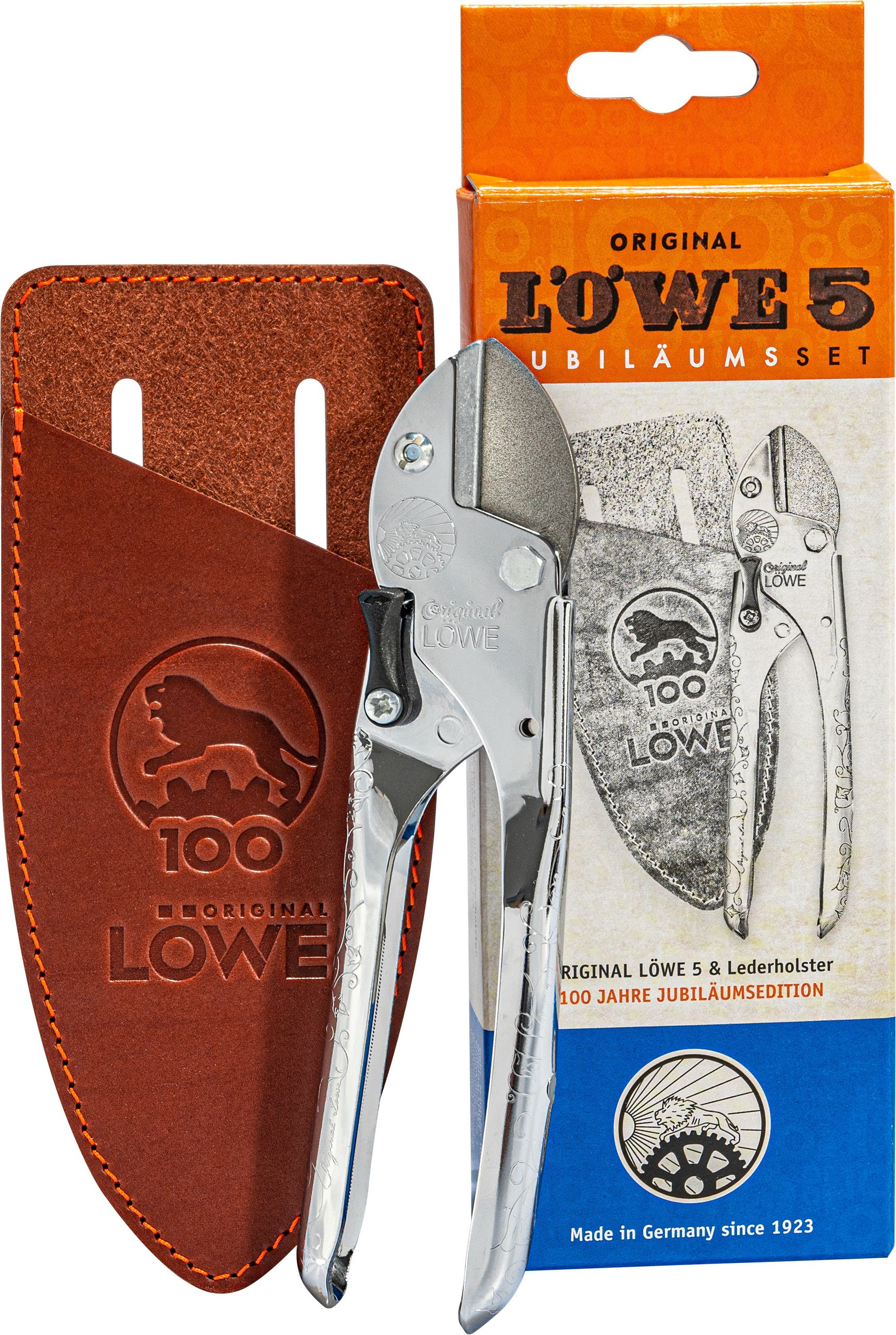 Löwe Amboss-Schere Nr. 5 Jubiläumsmodell