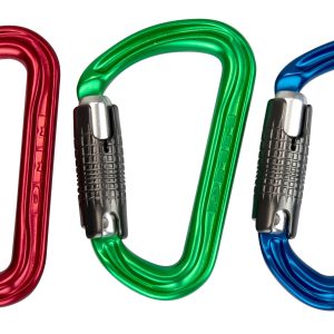 Karabiner Shadow Locksafe, Alu, Colourpack à 3 Stück, blau/rot/grün Karabiner Shadow Locksafe, Alu, Colourpack à 3 Stück, blau/rot/grün