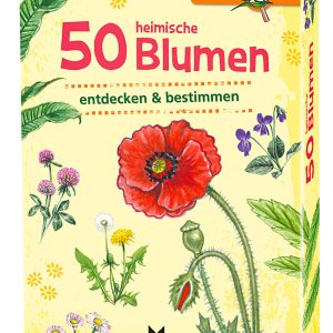 Moses Kartenspiel 50 heimische Blumen