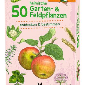 Moses Kartenspiel 50 heimische Garten- & Feldpflanzen