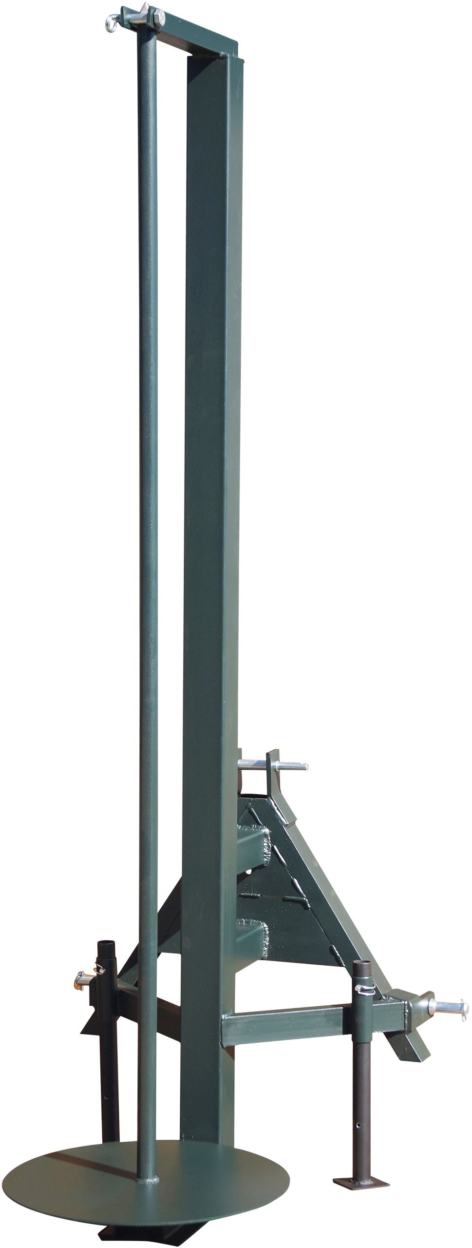 Geflechtabroller für Schlepperanbau