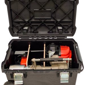 Transportbox für Motorpfahlramme