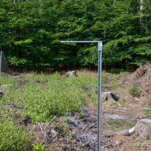 Einzelfallenständer für Borkenkäferschlitzfallen Einzelfallenständer für Borkenkäferschlitzfallen