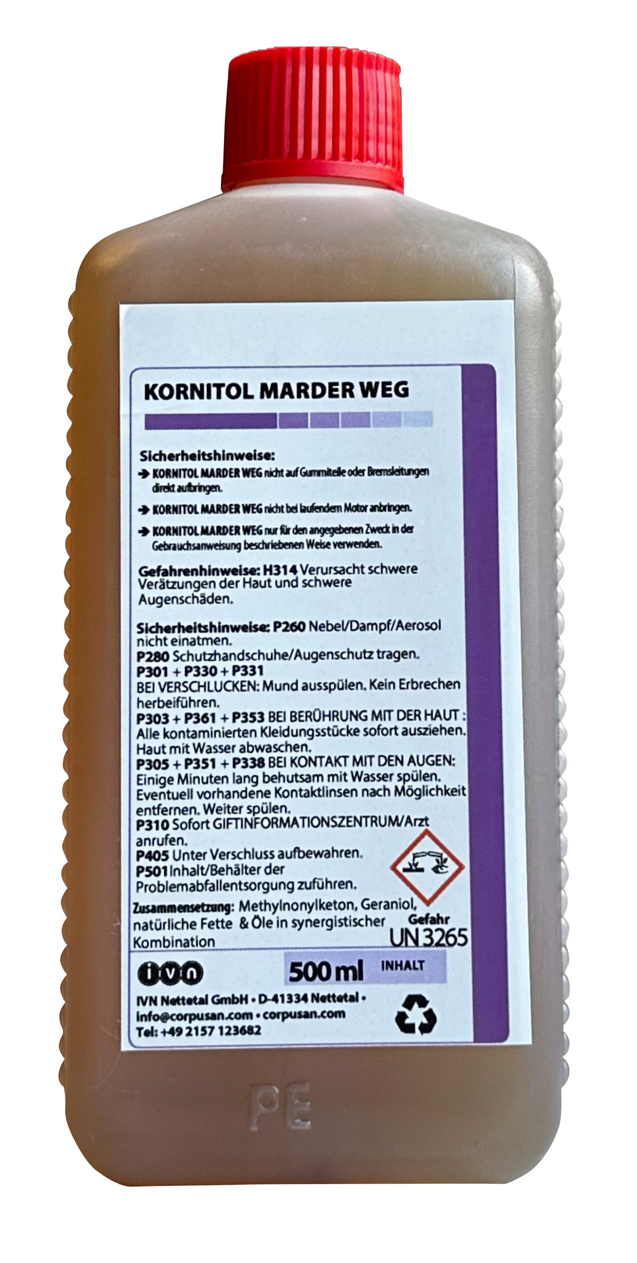 Kornitol Marder weg