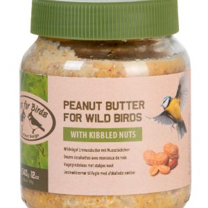 Erdnussbutter für Wildvögel