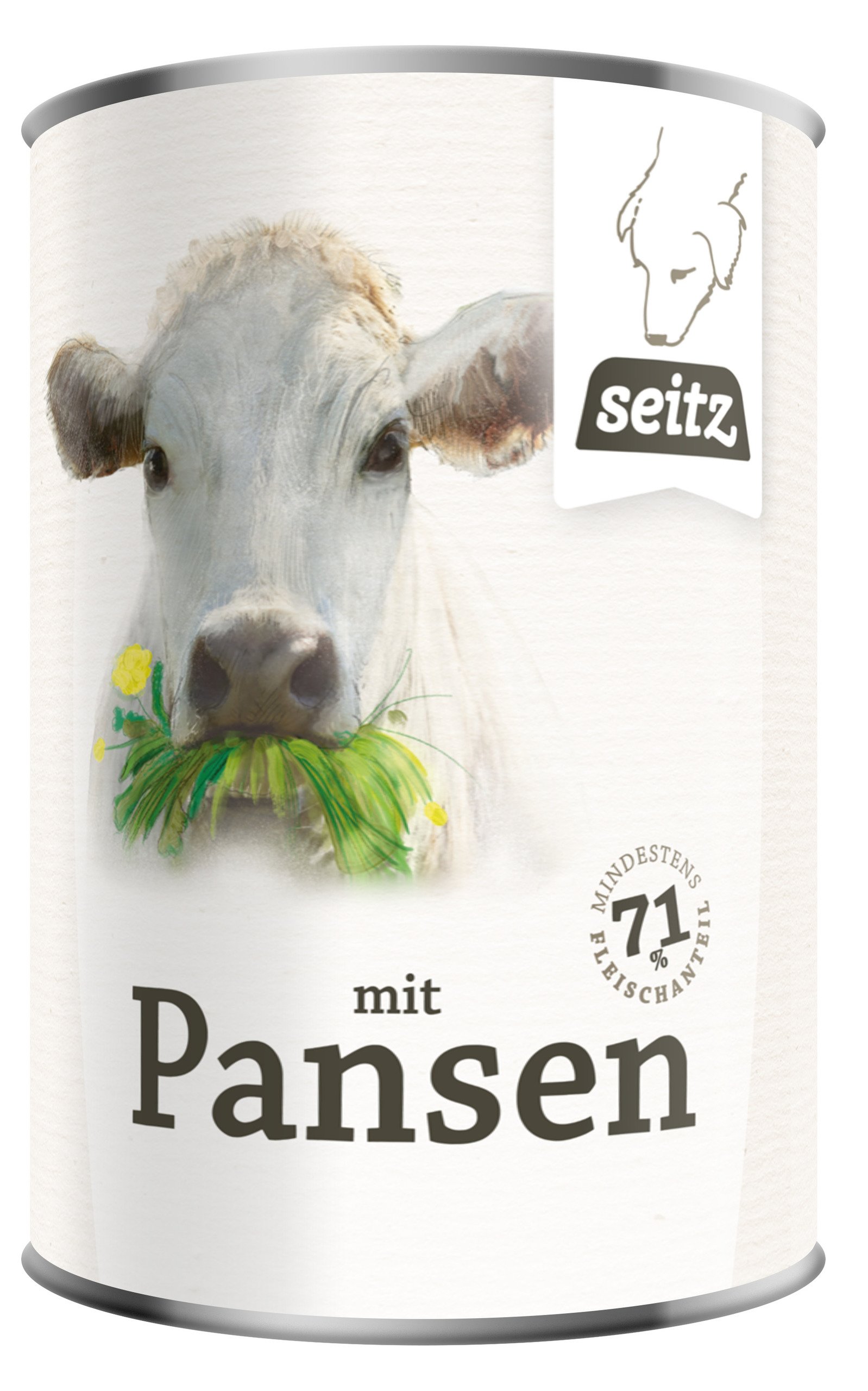 Seitz Dosennahrung 6 x mit Pansen