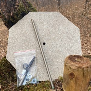 Wildlutscher Befestigungsset für Lecksteine