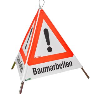 Faltsignal Baumarbeiten