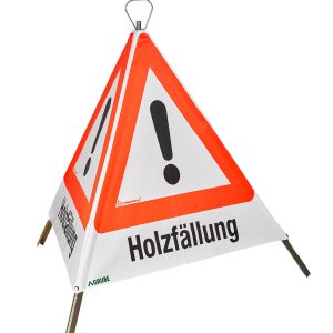 Faltsignal Holzfällung