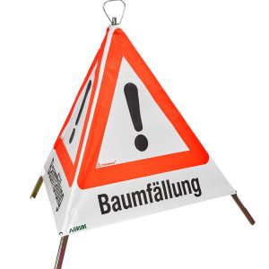 Faltsignal Baumfällung