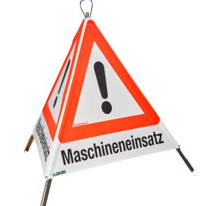 Faltsignal Maschineneinsatz