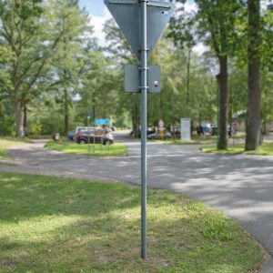 Schilder-Rohrpfosten Schilder-Rohrpfosten