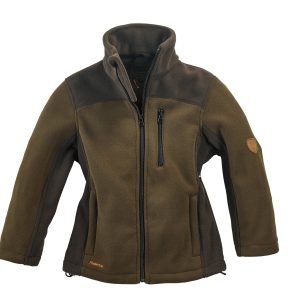 Hubertus Kinder-Fleecejacke zweifarbig Hubertus Kinder-Fleecejacke zweifarbig