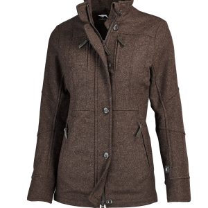 Jagdhund Damen-Lodenjacke Gamskopf 2 Jagdhund Damen-Lodenjacke Gamskopf 2