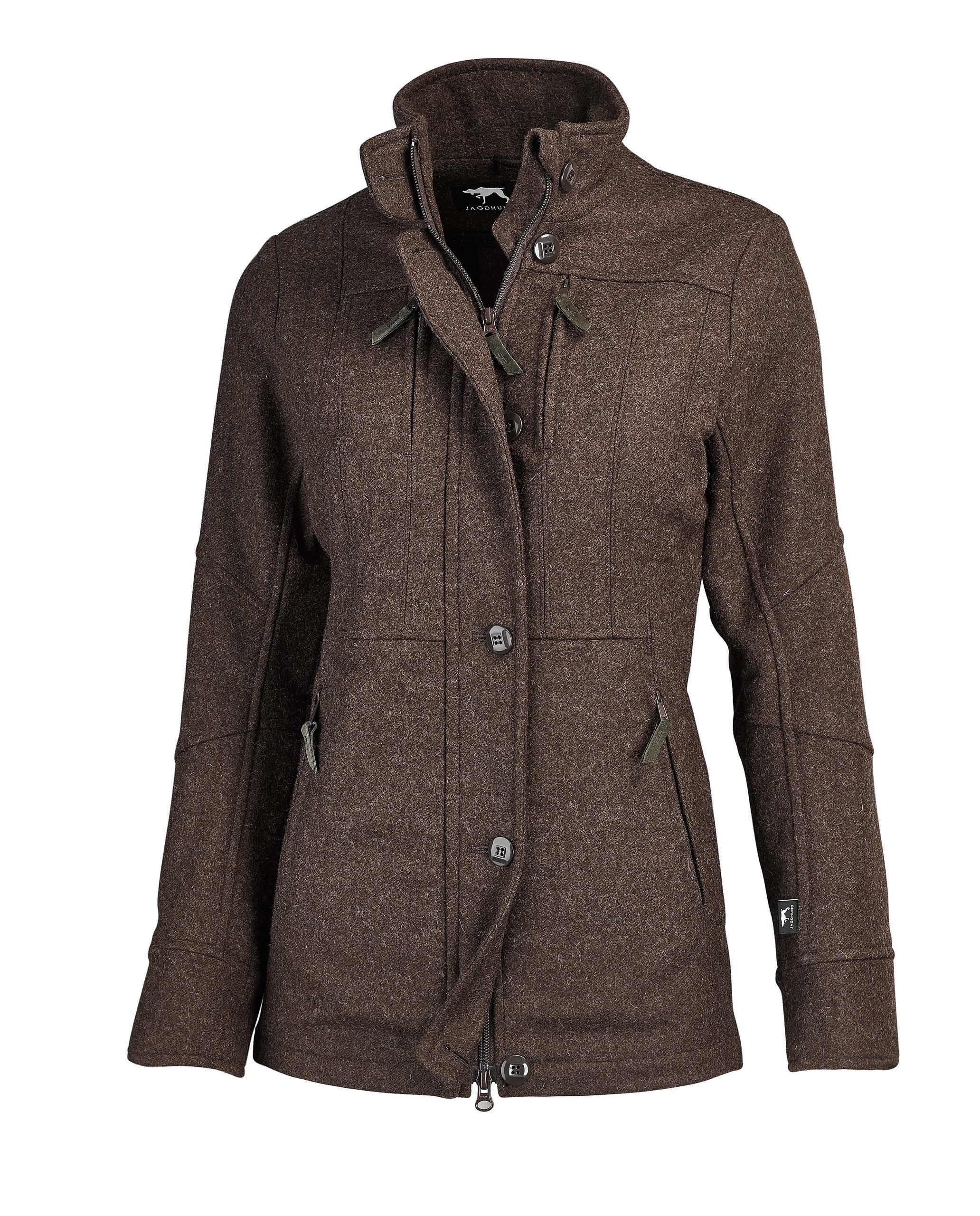 Jagdhund Damen-Lodenjacke Gamskopf 2