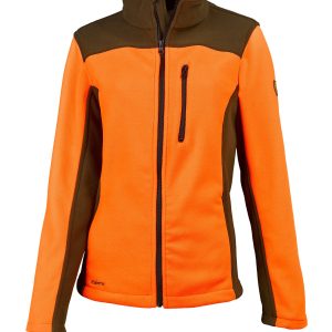 Hubertus Damen-Fleecejacke zweifarbig Hubertus Damen-Fleecejacke zweifarbig