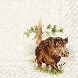 IHR Servietten Hunted Wild Boar IHR Servietten Hunted Wild Boar