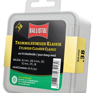 Ballistol Filz-Trommelreiniger Klassik, Dose à 60 Stück.