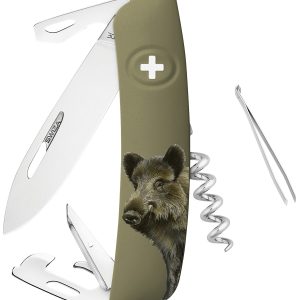 Swiza Taschenmesser D05 mit Jagdmotiv