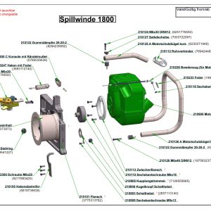 Bowdenzug mit Röhrchen für Membranvergaser für Spillwinde 1800 Bowdenzug mit Röhrchen für Membranvergaser für Spillwinde 1800