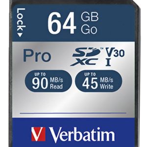 Verbatim Speicherkarte SDXC Pro 64 GB