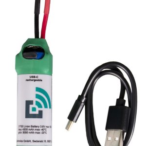 Trapmaster Ersatzakku für Melder mit gelbem Stecker