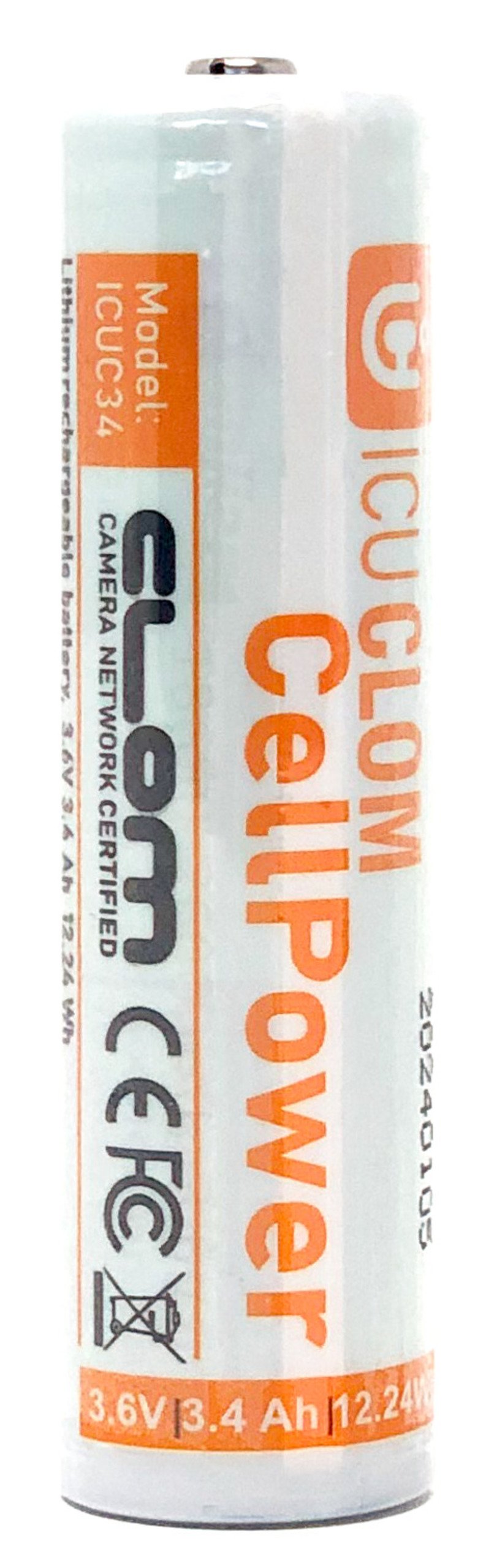ICU Akku Clom Cell Power 18650