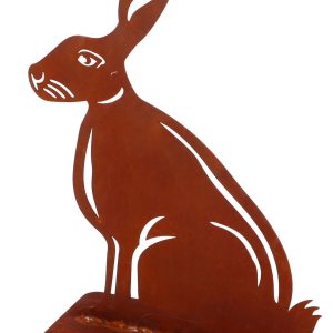 Rostfigur Hase Rostfigur Hase