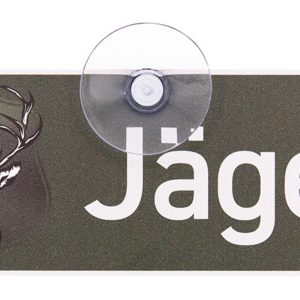 Wilde Hilde Original Autoschild Jäger