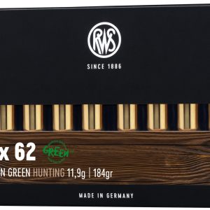 RWS Büchsenpatronen Evolution Green 9,3×62. 184 grains RWS Büchsenpatronen Evolution Green 9,3×62. 184 grains