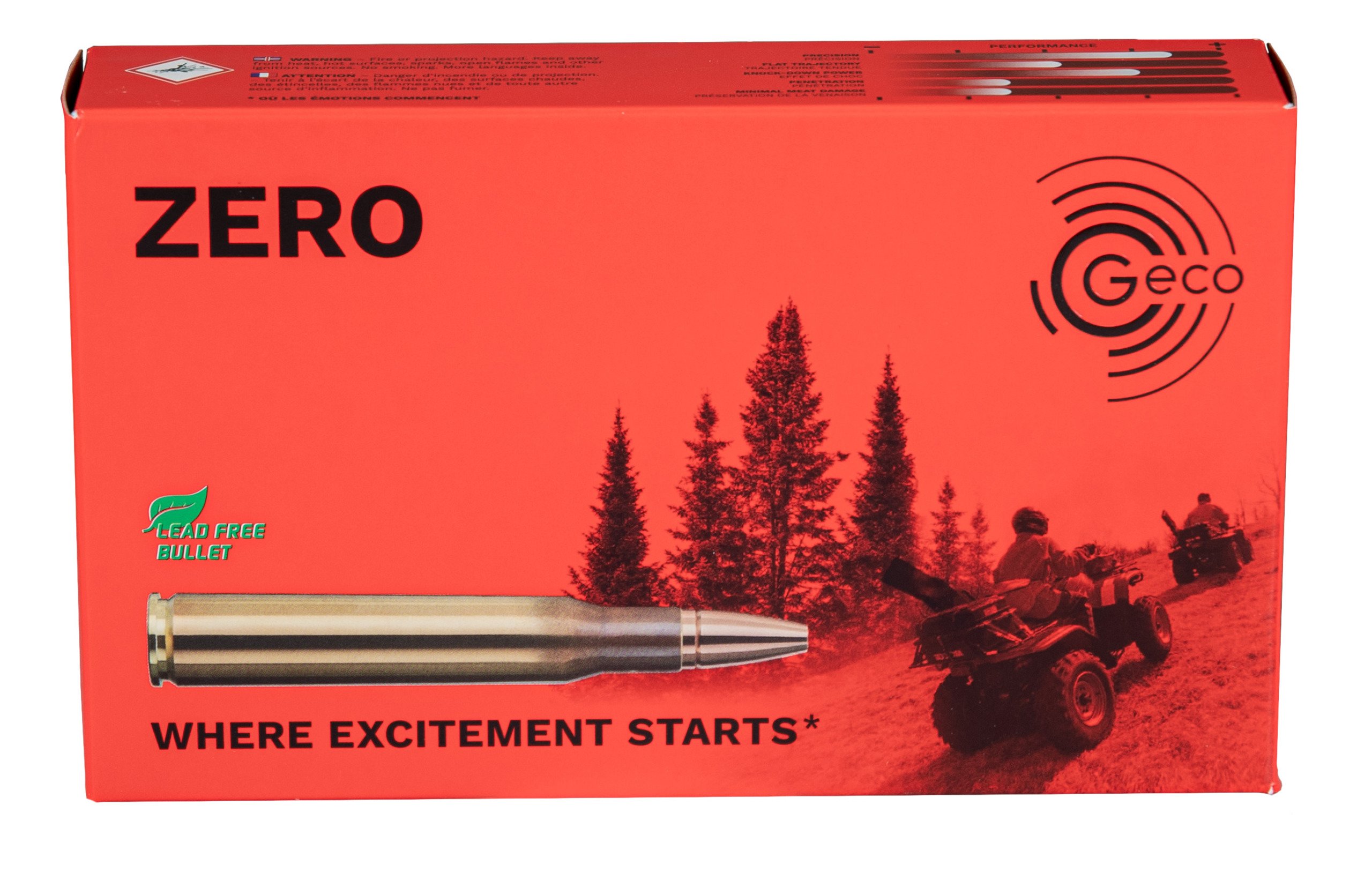 Geco Büchsenpatronen Zero 8x57 IS. 139 grains