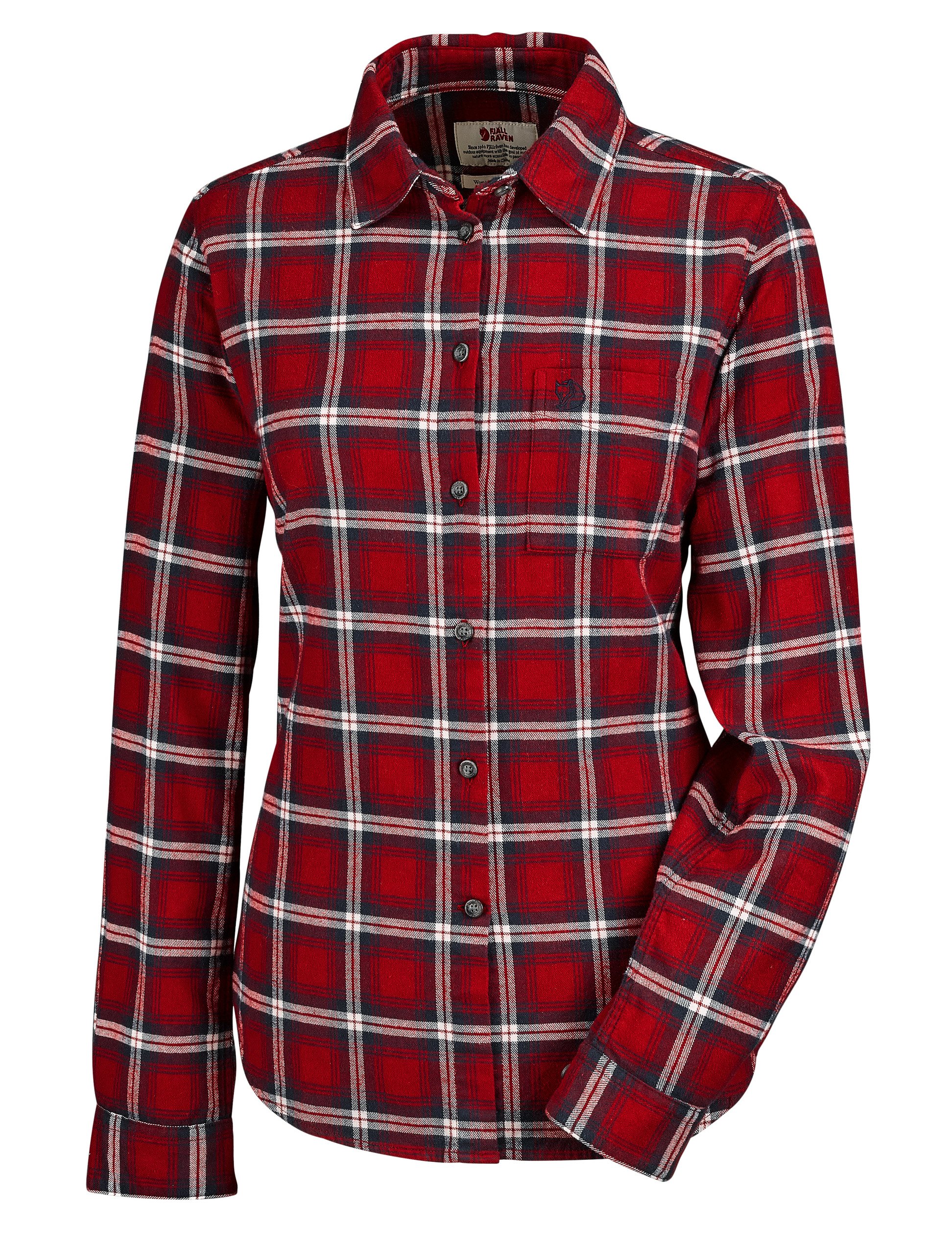 Fjällräven Damen-Langarmbluse Övik Flannel