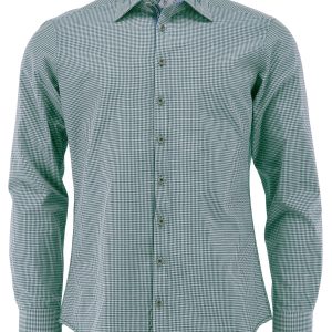 OS-Trachten Herren-Langarmhemd, Slim Fit