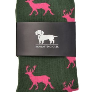 Krawattendackel Socken mit Hirsch Krawattendackel Socken mit Hirsch